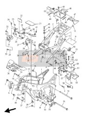 5VX218430000, Stay,  4, Yamaha, 1