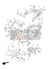 958170601600, Boulon A Collerette, Yamaha, 5