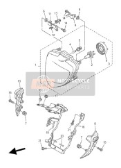 1B3231310000, Copertura, Superiore 2, Yamaha, 2