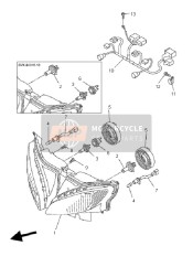 4SV843500000, Socket Cord Assy 2, Yamaha, 3