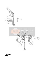 9012308X0100, Bearing Bolt, Yamaha, 1