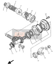 933060051900, Bearing, Yamaha, 1