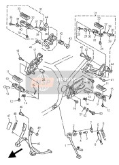 36Y273520000, Hook, Side Stand, Yamaha, 0