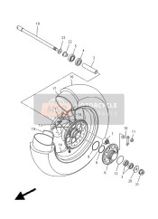 Roue arrière