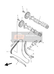 5PS122102000, Tensioner Assy, Cam Chain, Yamaha, 0