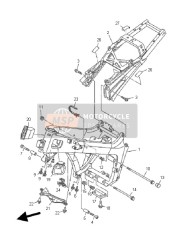 1B32117G0000, Protecteur, Yamaha, 2