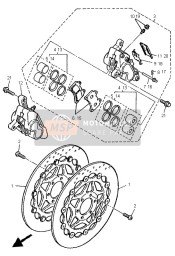 BREMSE VORNE & BREMSSATTEL