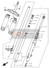 4PT231362000, Tube, Outer (Right), Yamaha, 0