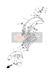 2UJ216410000, Suport De Renforceme, Yamaha, 0