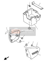 2UJ2177G0000, Batterie Kasten, Yamaha, 2