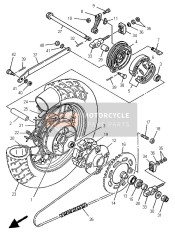 Roue arrière