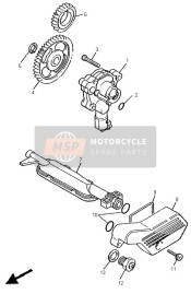 22U133000000, Oil Pump Assy, Yamaha, 0