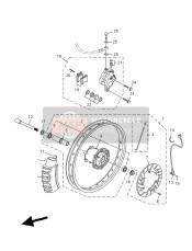 Roue avant & Système de freinage