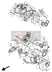 10L144530200, Joint, Air Cleaner 1, Yamaha, 0