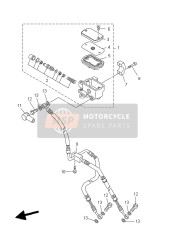 2KR258070000, Jeu De Repar Maitre, Yamaha, 1