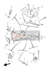 5C4833500100, Flasher Relay Assy, Yamaha, 0