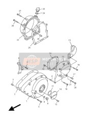 987070601600, Screw, Flat Head, Yamaha, 1