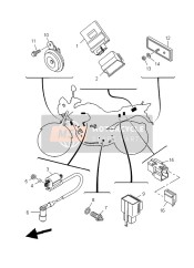 903870714A00, Distanziale, Yamaha, 1