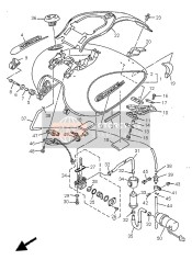 2GU245000200, Brandstofkraan Assy 1, Yamaha, 2