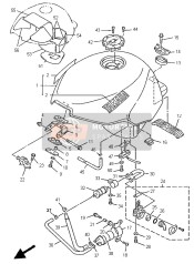 4TV139070100, Fuel Pump Comp., Yamaha, 0