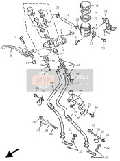 4TV262920000, Stay, Yamaha, 0