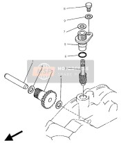 Tachometer Gear