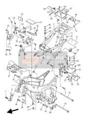 4R8213080100, Helmet Hanger Assy, Yamaha, 1