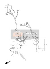 4XV839290000, Plate, Spring, Yamaha, 0