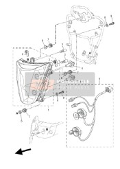 5JNH43520000, Tülle, Yamaha, 3