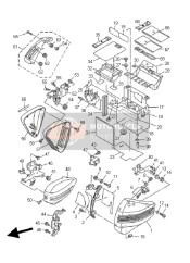 1D72177N0100, Damper, Locating 4, Yamaha, 1