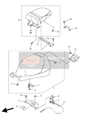 3D82475R0000, Steun, Yamaha, 0