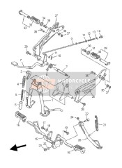 27SF74620000, Support,  REPOSE-PIED, Yamaha, 0