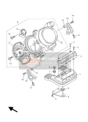 977073001400, Screw,  Tapping, Yamaha, 2