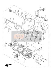 13S139300000, Pipe Inlet Assembly, Yamaha, 0