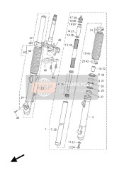 11D231361000, Tube, Outer (Right), Yamaha, 1