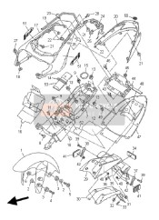 901090625300, Lagerbolzen, Yamaha, 1