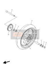 Ruota anteriore