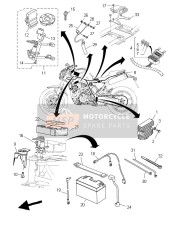 5YKW82502000, Main Sw. Immobilizer Kit, Yamaha, 0