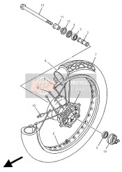 Roue avant