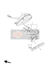 2S3847031000, Bracket, Yamaha, 1