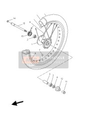 Roue avant