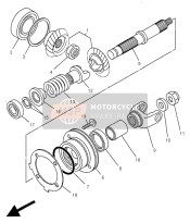 Middle Drive Gear