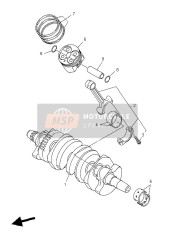 20S114110000, Vilebrequin Complet, Yamaha, 0