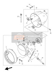 5PX843320000, Feder, Schraube, Yamaha, 1