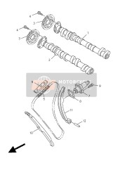 5EB122521100, Damper, Chain 2, Yamaha, 2