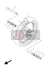 Roue avant