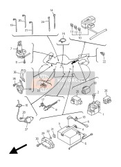 4JH819600100, Rectifier & Regulator Assy, Yamaha, 6