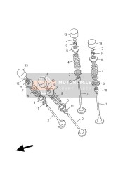 4TE121190000, Seal, Valve Stem, Yamaha, 1