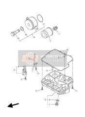 14B134700000, Oil Cooler Assy, Yamaha, 0