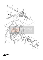 Roue arrière